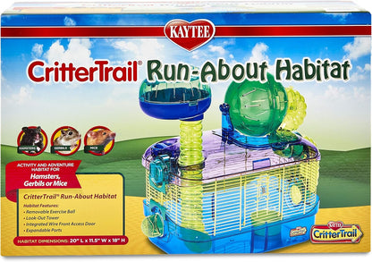 Kaytee Critter Trail Run-About Habitat - Hamster, Gerbil , Mice