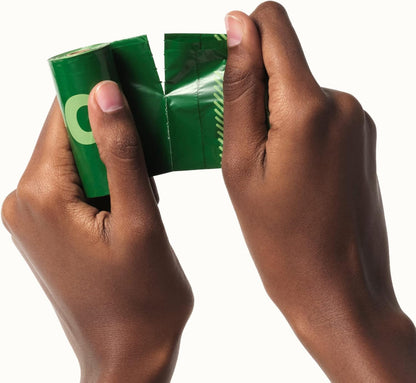 Earth Rated Lavender Scented Poo Bags Refill Rolls 315 Pack (21x15 Pack)