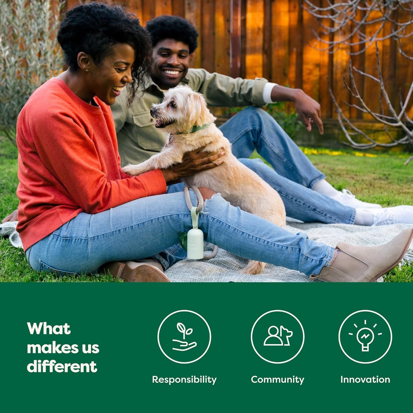 Earth Rated Poop Bag Dispenser With 15 Bags Unscented