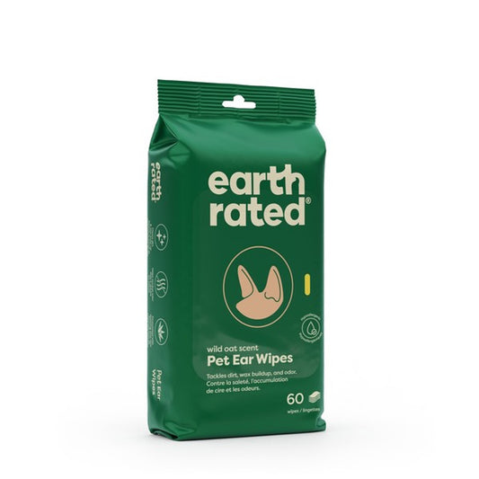 Earth Rated Ear Wipes 60 Pack