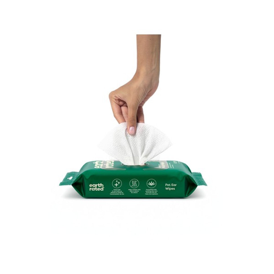 Earth Rated Ear Wipes 60 Pack