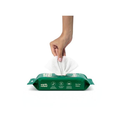 Earth Rated Ear Wipes 60 Pack