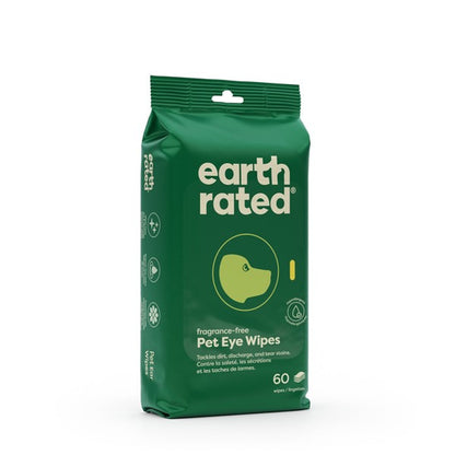 Earth Rated Eye Wipes 60 Pack