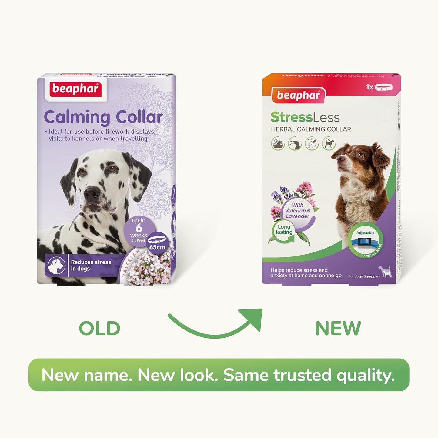 Beaphar Stressless Herbal Calming Collar For Dogs & Puppies 6 Weeks Cover