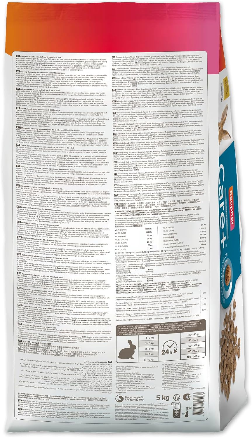 Beaphar Care Plus Rabbit 5kg