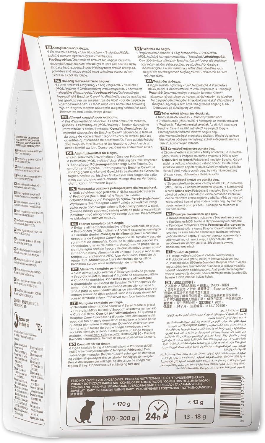 Beaphar Care Plus Degu 700g