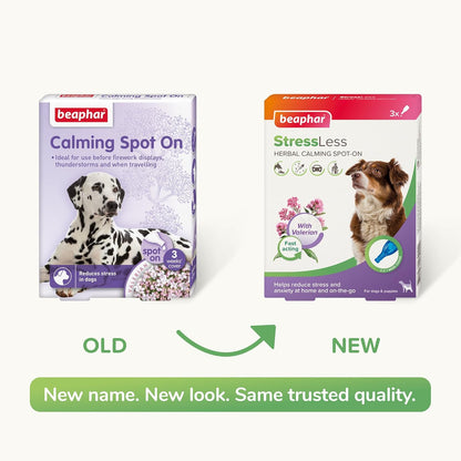Beaphar Stressless Herbal Calming Spot-On For Dogs & Puppies 3 Weeks Cover