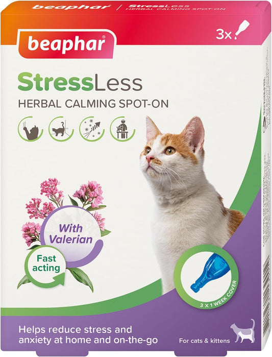 Beaphar Cat Calming Spot On 3 Weeks Cover