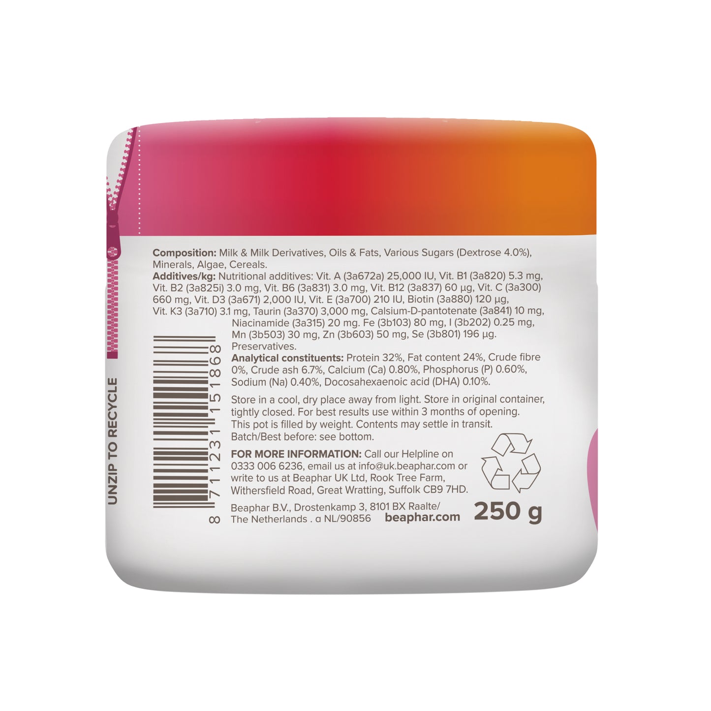 Beaphar Lactol Kitty Milk 250g