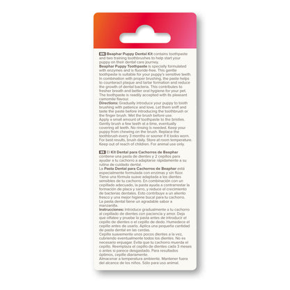 Beaphar Dog & Cat Toothbrush & Toothpaste Kit