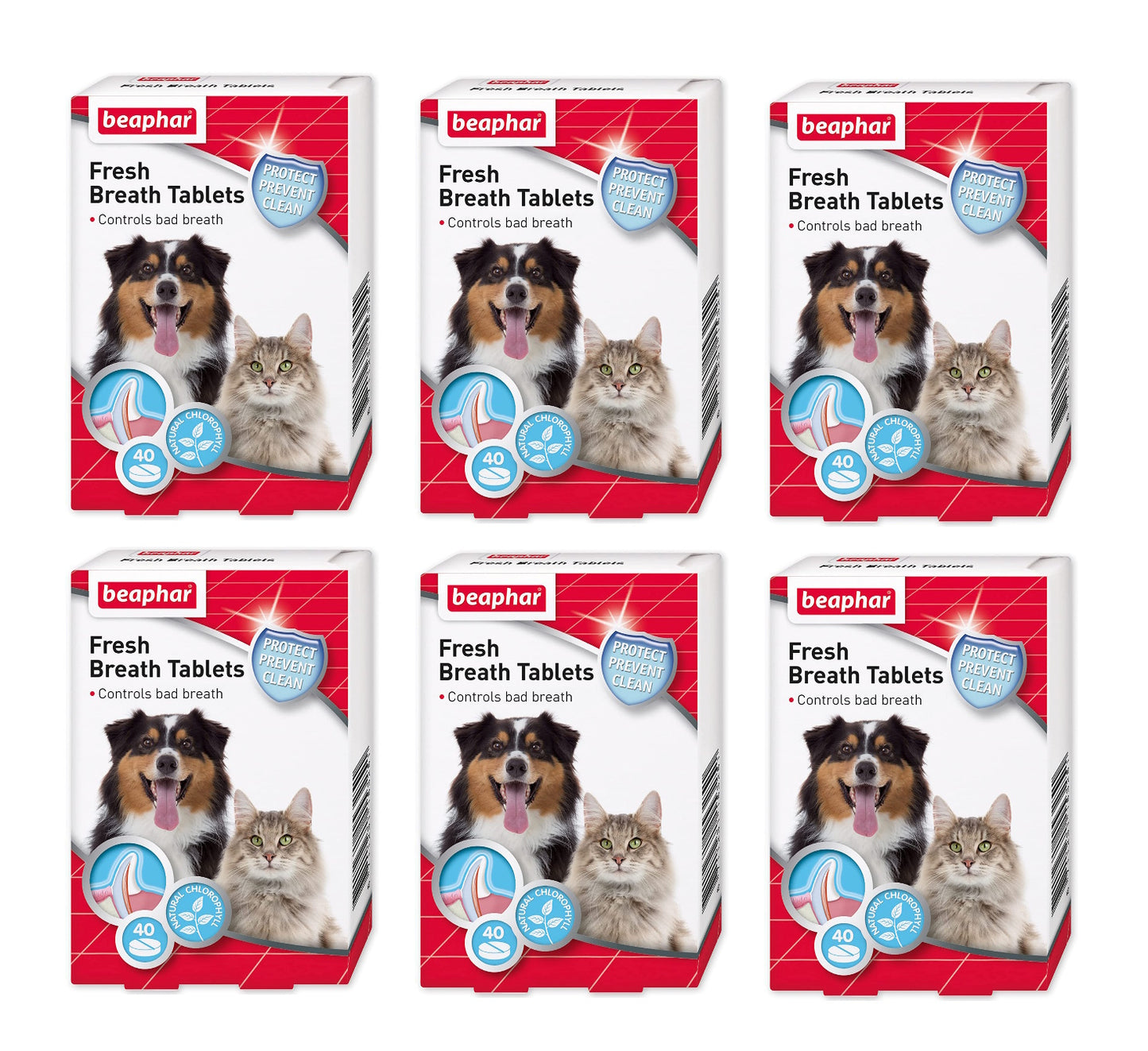 Beaphar Fresh Breath Tablets 40 Pcs