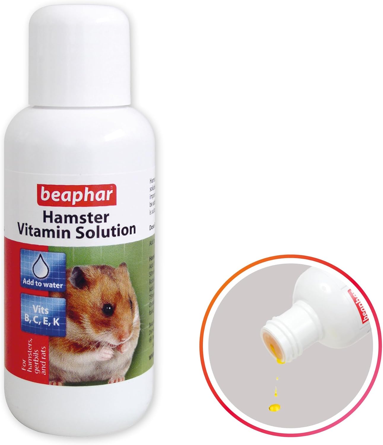 Beaphar Hamster Vitamin Solution 75ml