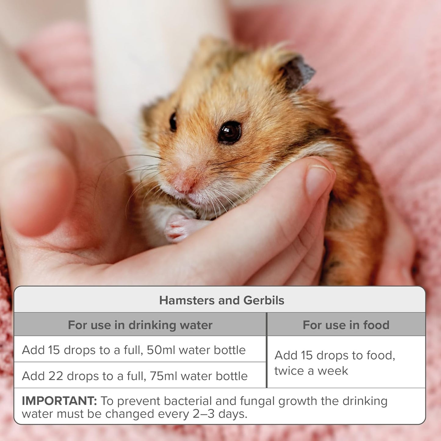 Beaphar Hamster Vitamin Solution 75ml