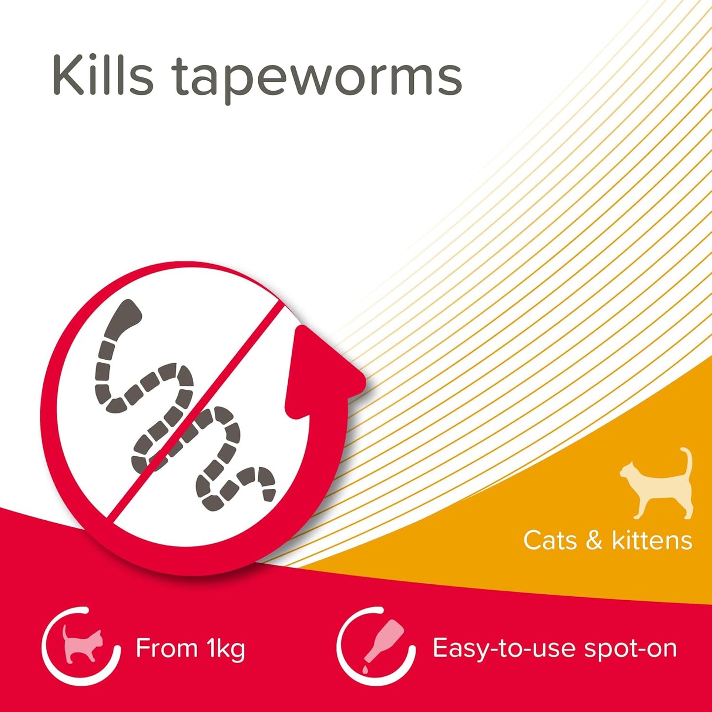 Beaphar Worm Clear Cat Spot On Treatment 2 Tubes