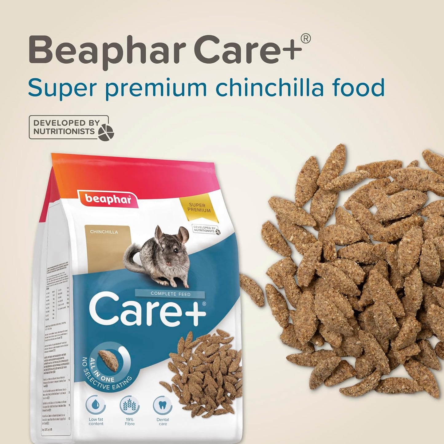 Beaphar Care Plus Chinchilla 1.5kg