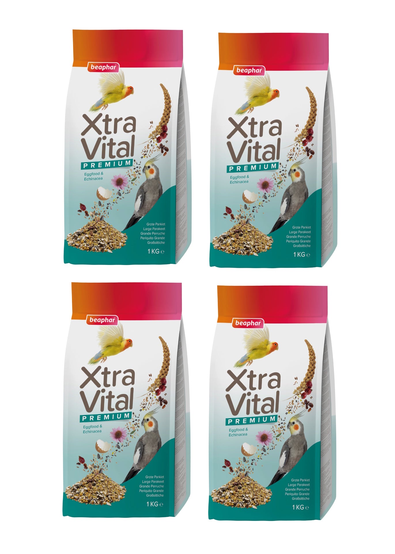 Beaphar Xtra Vital Large Parakeet 1kg