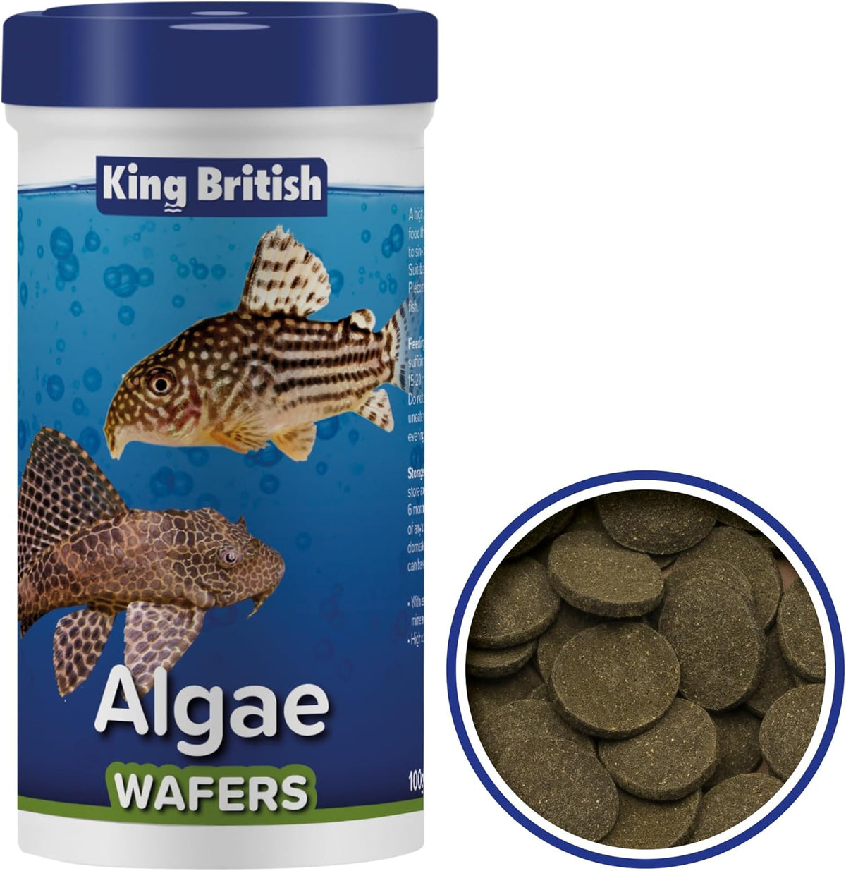King British Algae Wafers 100g
