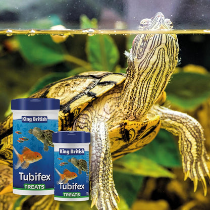 King British Tubifex Fish Treats 10g