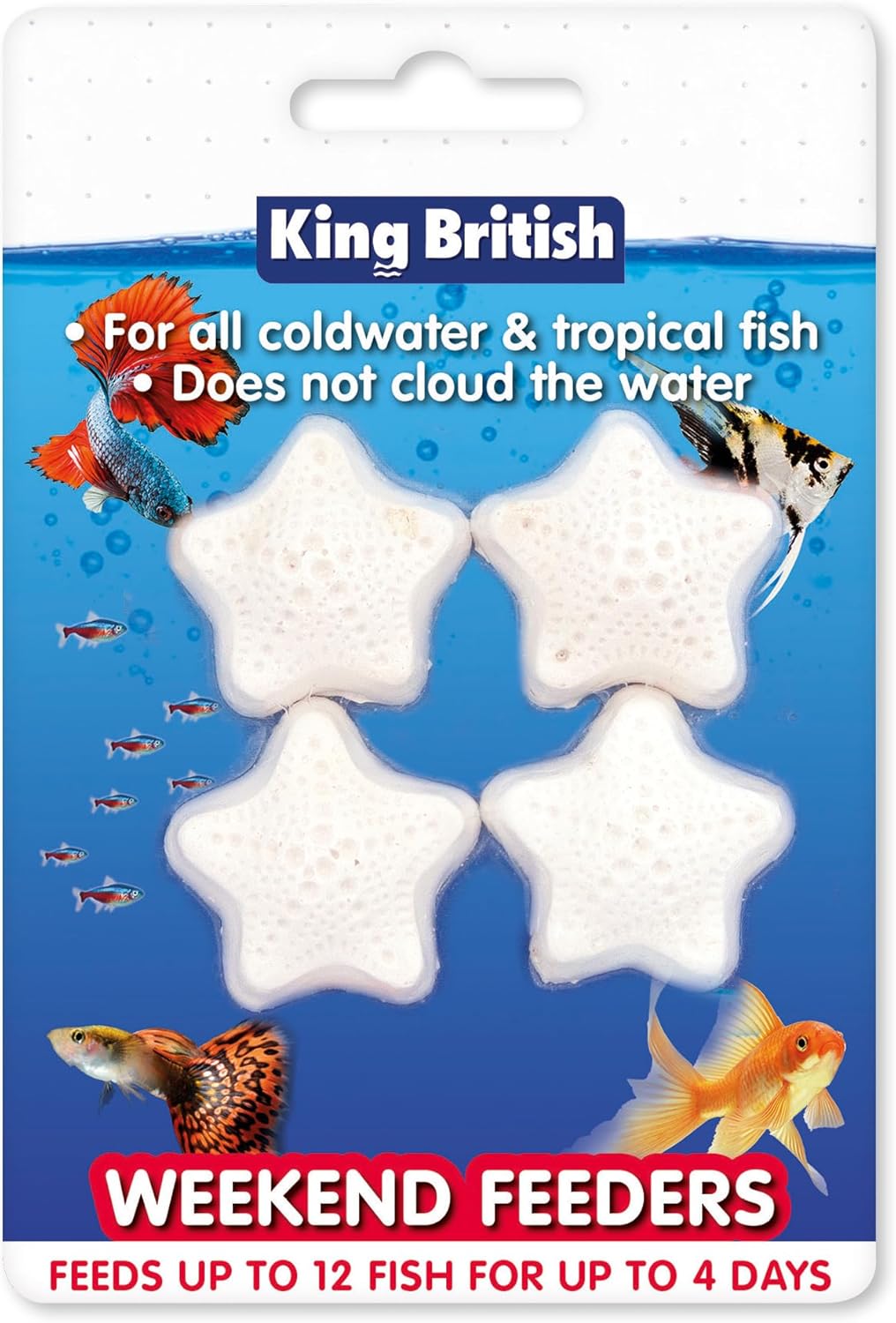 King British Weekend Feeders 4 x 3g