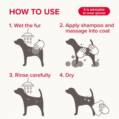 Beaphar Insecticidal Dog Shampoo Kills Fleas Fast 250ml