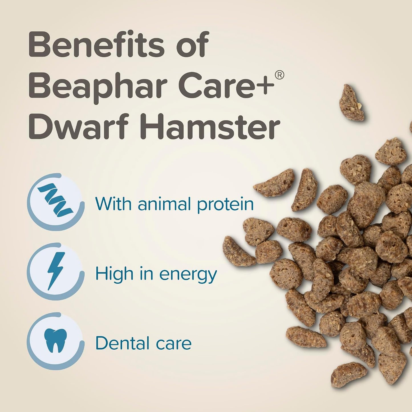 Beaphar Care+ Dwarf Hamster Complete Diet 500g