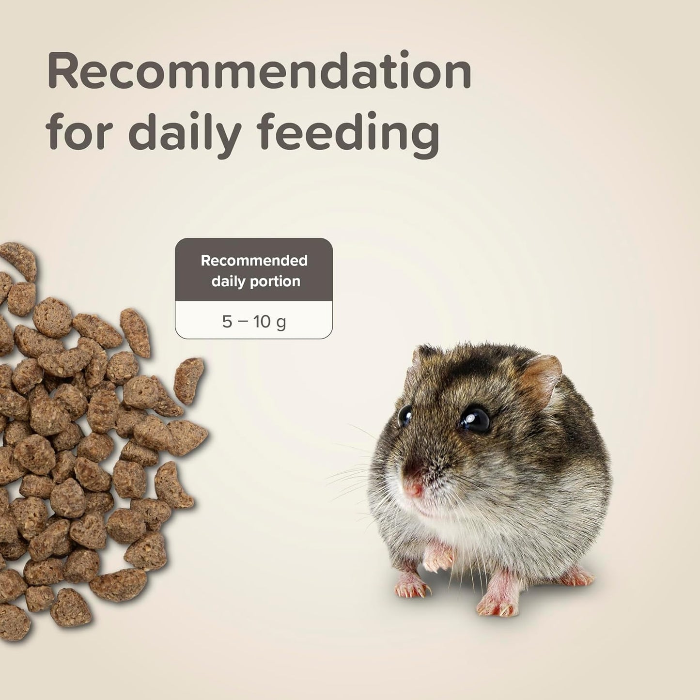 Beaphar Care+ Dwarf Hamster Complete Diet 500g