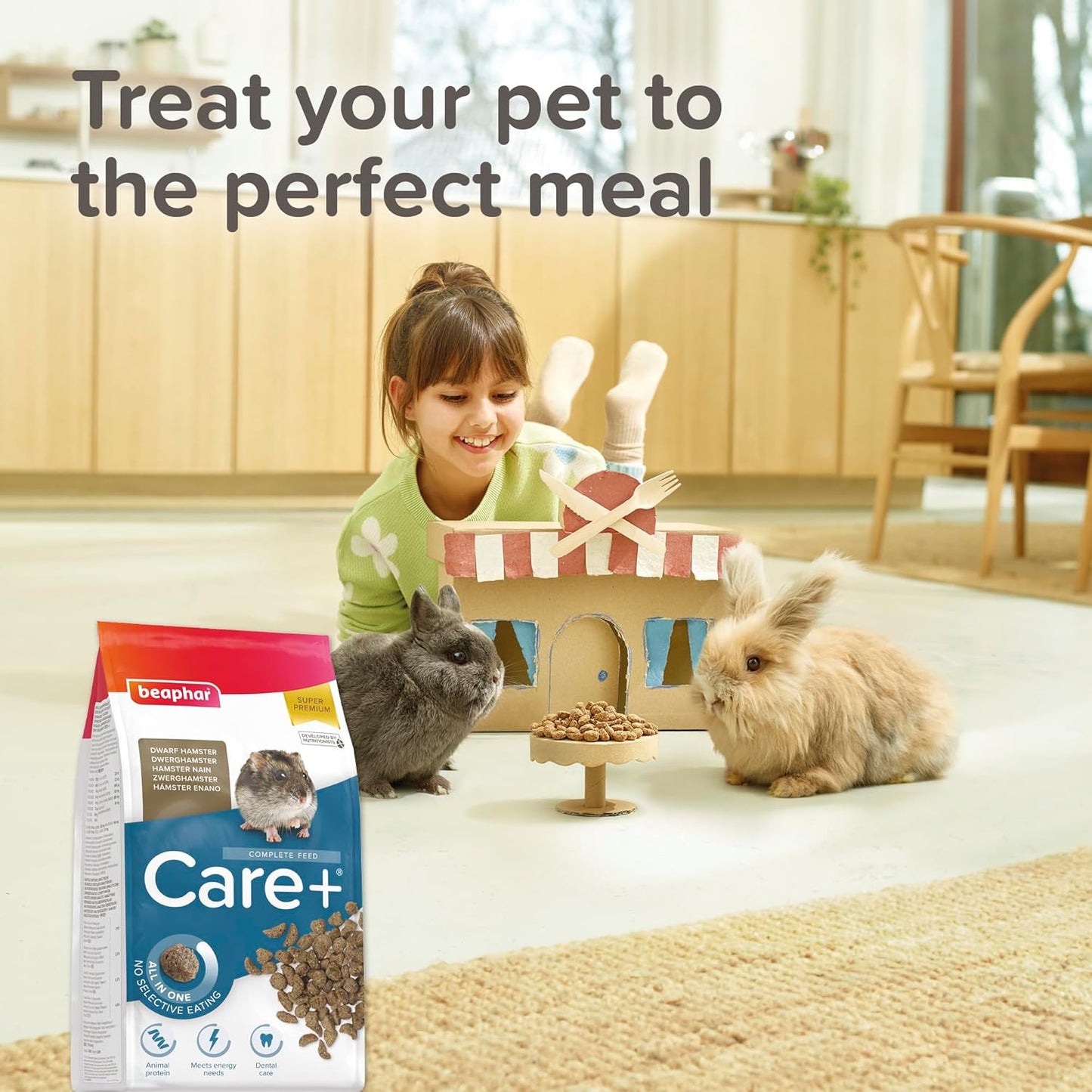 Beaphar Care+ Dwarf Hamster Complete Diet 500g