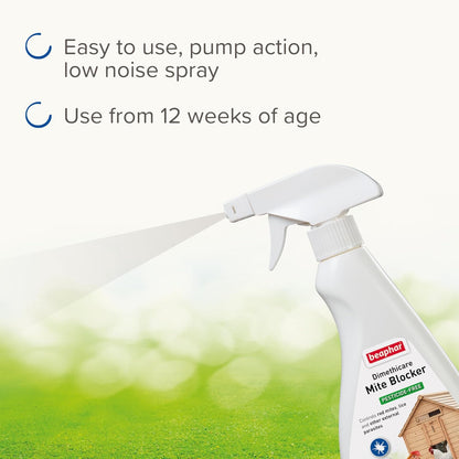 Beaphar Dimethicare Mite Blocker Pesticide Free 500ml