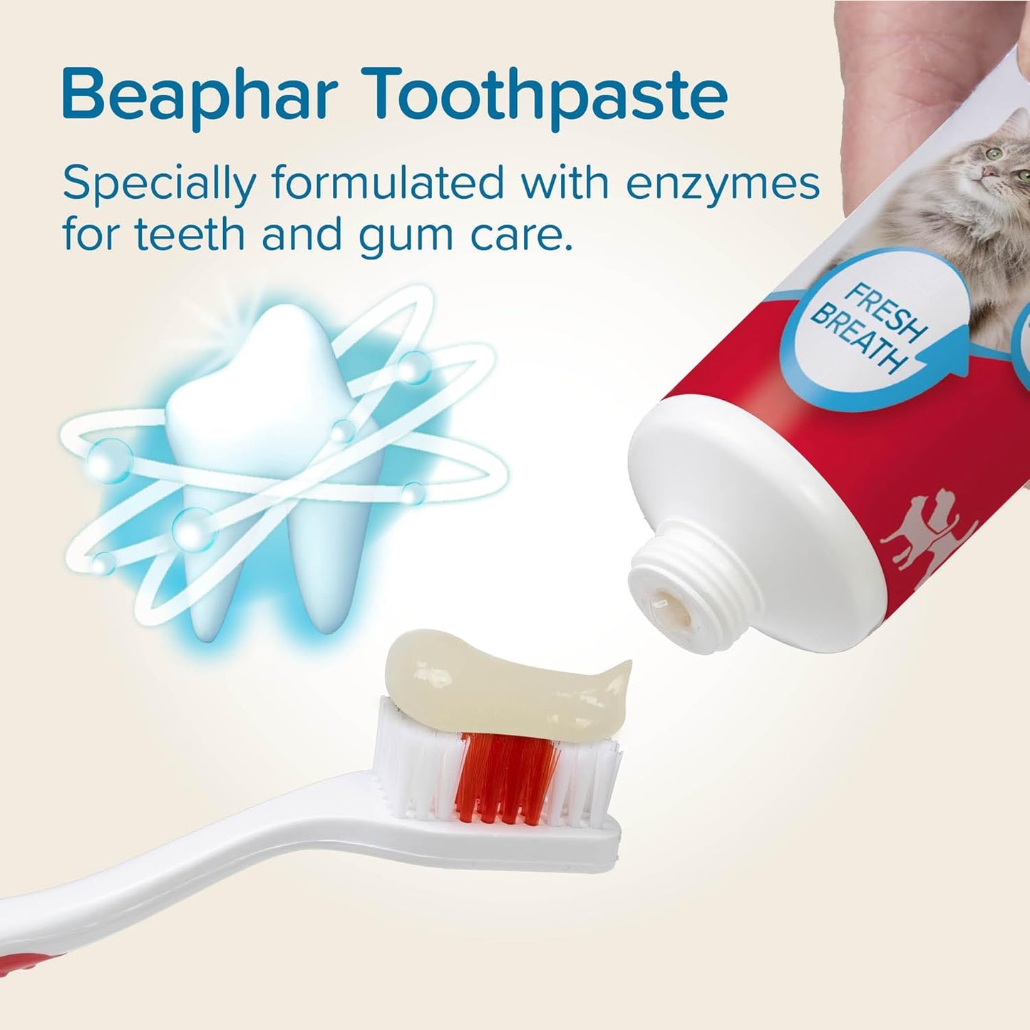 Beaphar Dog & Cat Toothbrush & Toothpaste Kit