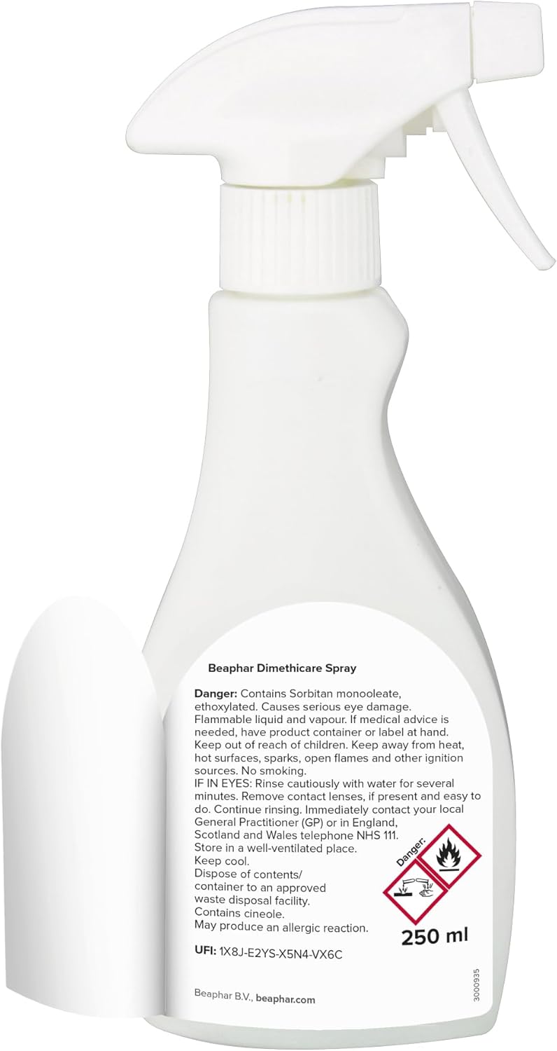 Beaphar Dimethicare Flea & Tick Spray For Pets 250ml