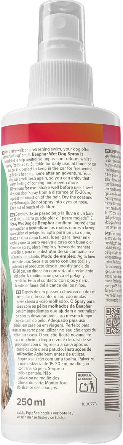 Beaphar Wet Dog Spray 250ml