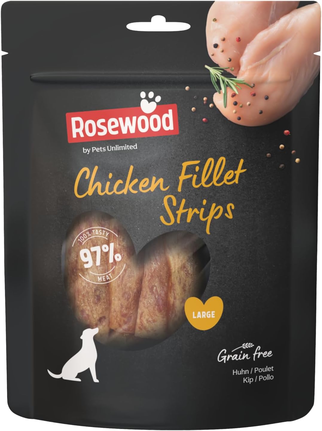 Rosewood Chicken Fillet Strips 150g