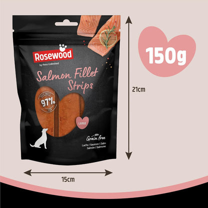 Rosewood Salmon Fillet Strips 150g