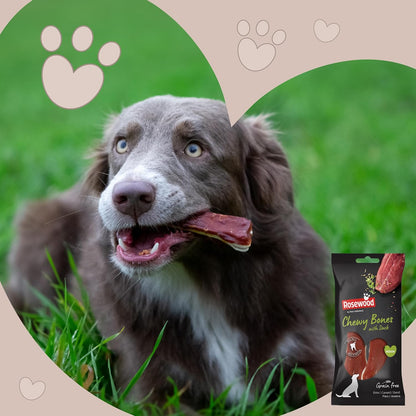 Rosewood Chewy Bones With Duck Medium 2pcs 80g