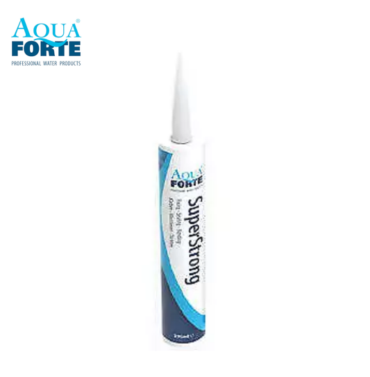 Aquaforte Superstrong Solvent Kit Clear 290ml – UV-Resistant, Waterproof Sealant for Aquatic Environments