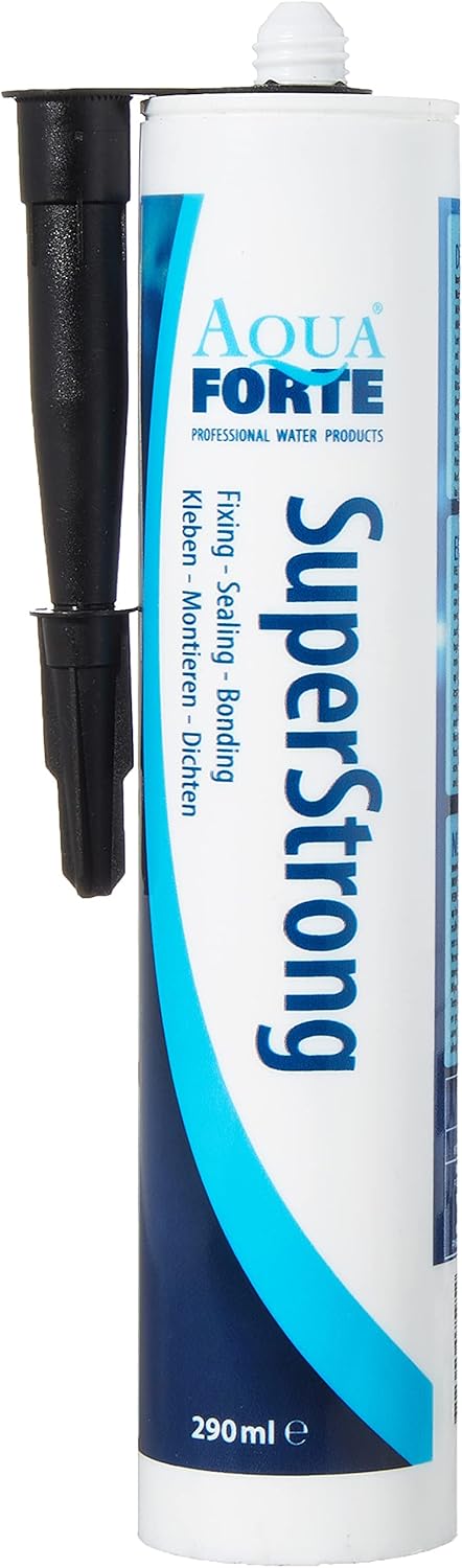 AquaForte Repair Kit – Black | For Pond Liner Installation & Repairs, 290ml