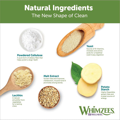 Whimzees Hedgehog Large Bulk Box of 30