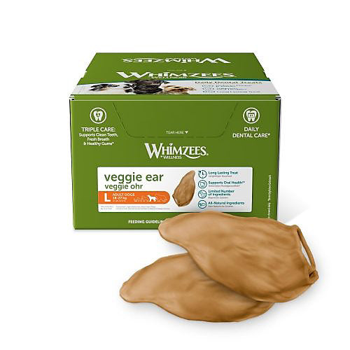 Whimzees Veggie Ear M/L Bulk Box Of 18