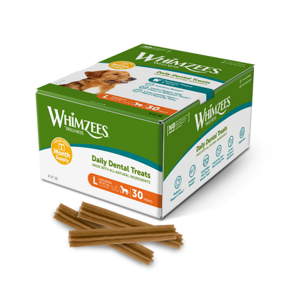 Whimzees Stix Large Bulk Box of 50