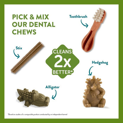 Whimzees Alligator Medium Bulk Box Of 65