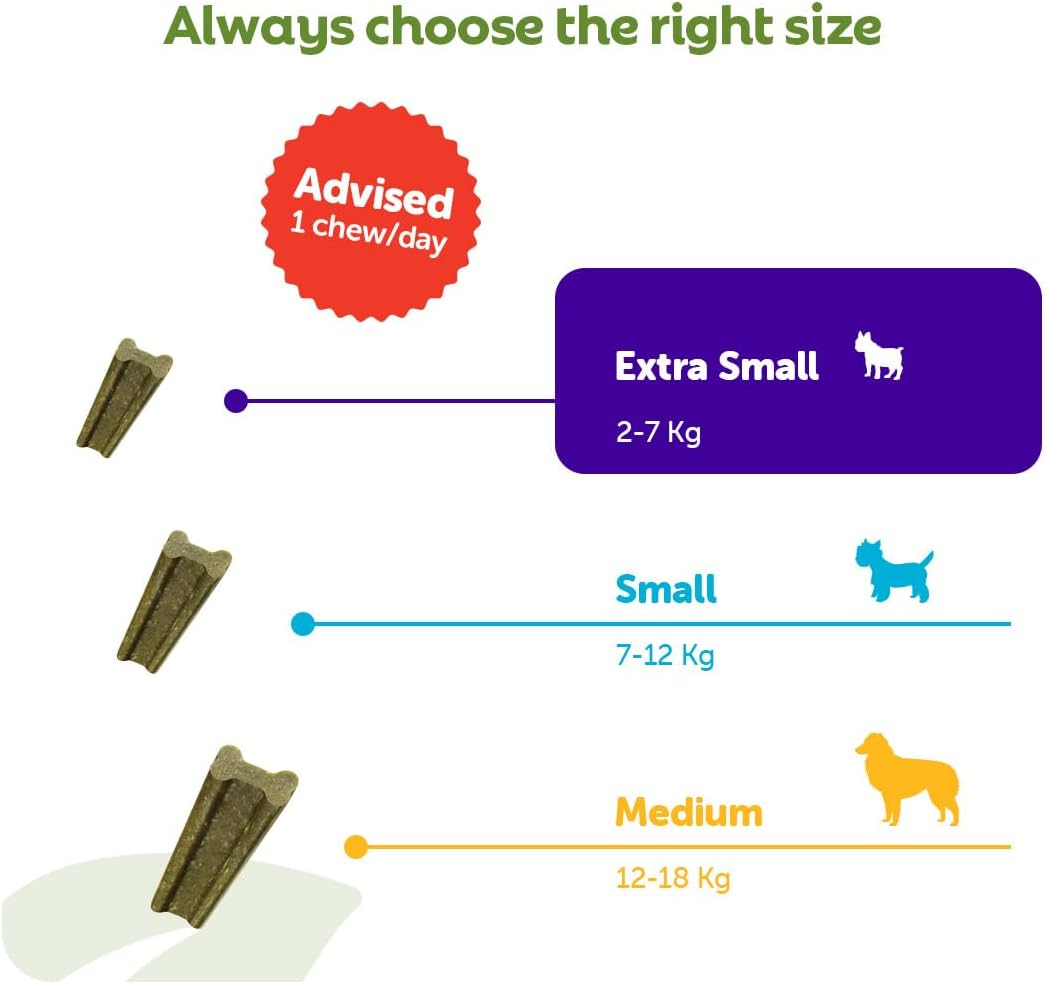 Whimzees  Soft Value Bag Extra Small Dog 56 Pack