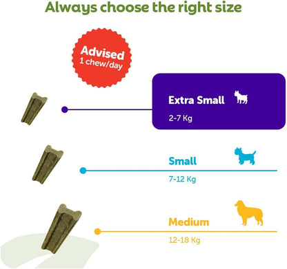 Whimzees  Soft Value Bag Extra Small Dog 56 Pack