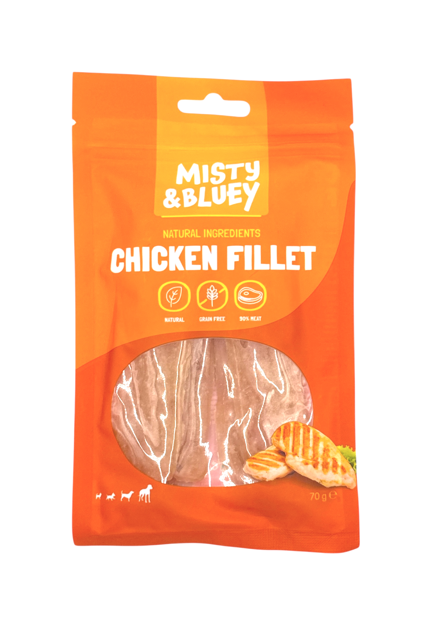 Misty & Bluey Chicken Fillet 70g