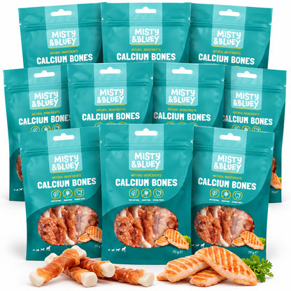 Misty & Bluey Calcium Bones 70g