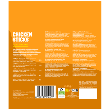 Misty & Bluey Chicken Sticks 300g