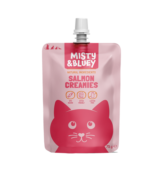Misty & Bluey Salmon Creamies 75g