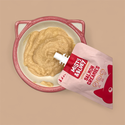 Misty & Bluey Salmon Creamies 75g