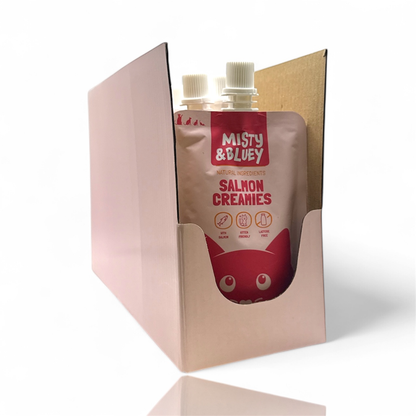 Misty & Bluey Salmon Creamies 75g