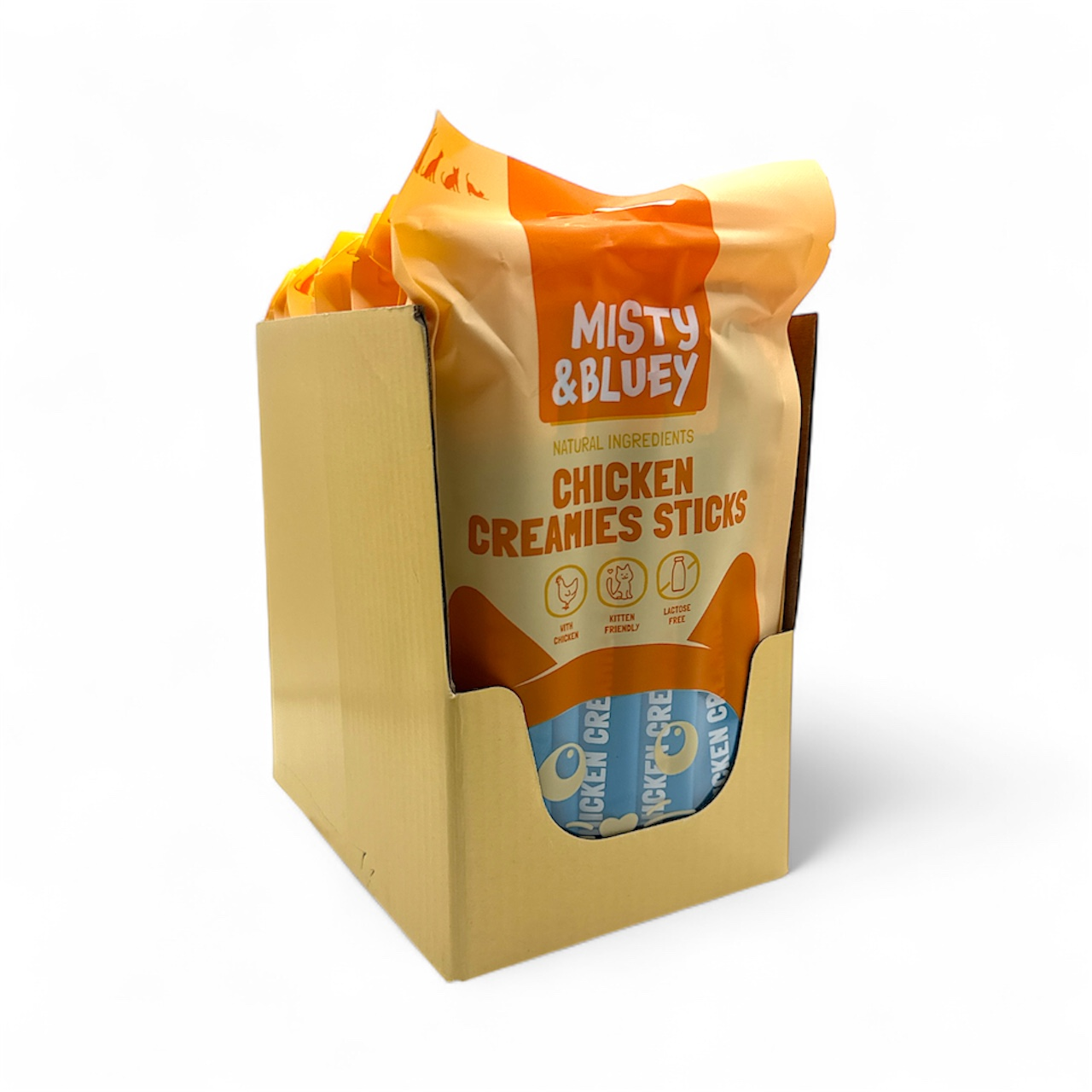 Misty & Bluey Chicken Creamies Sticks 75g