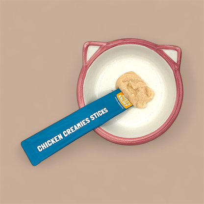 Misty & Bluey Chicken Creamies Sticks 75g